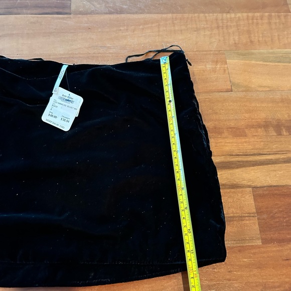 FreePeople Annalise velvet mini skirt - Picture 5 of 9